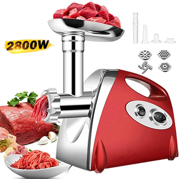 2800W Electric Meat Grinder | Stuffer | Meat Slicer