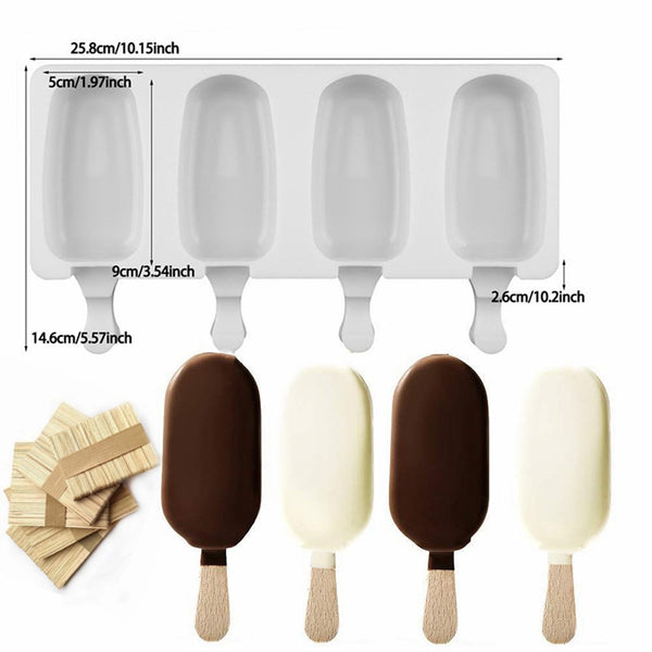 Popsicle Maker Mold | Homemade Ice cream Mold With Stick