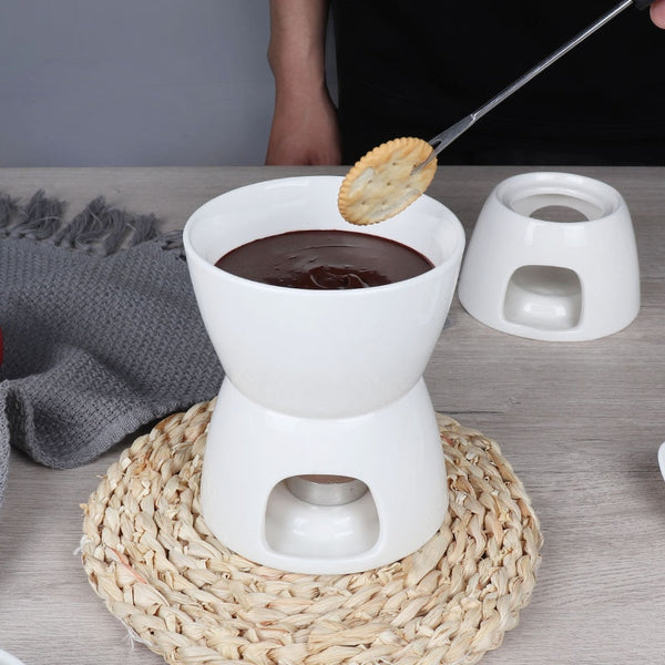 Mini Fondue Set with Candle/fork