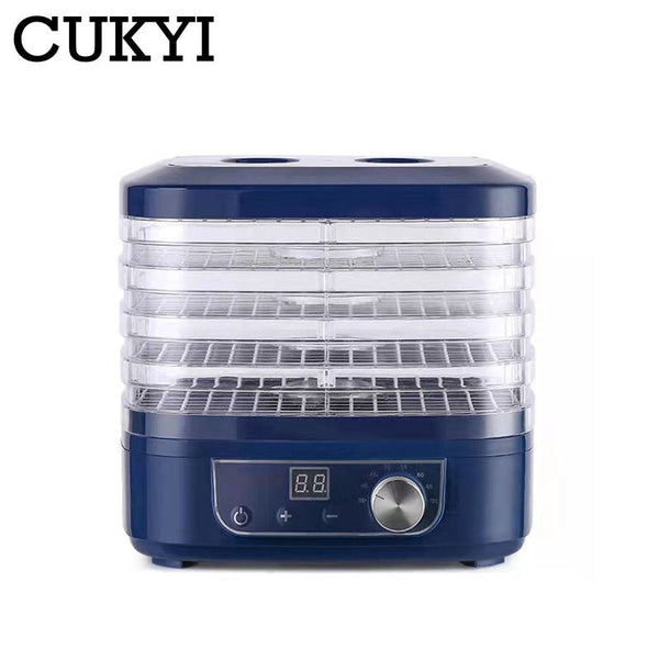 CUKYI Dried Fruit, Vegetables, Herb Dehydrator 5 Trays