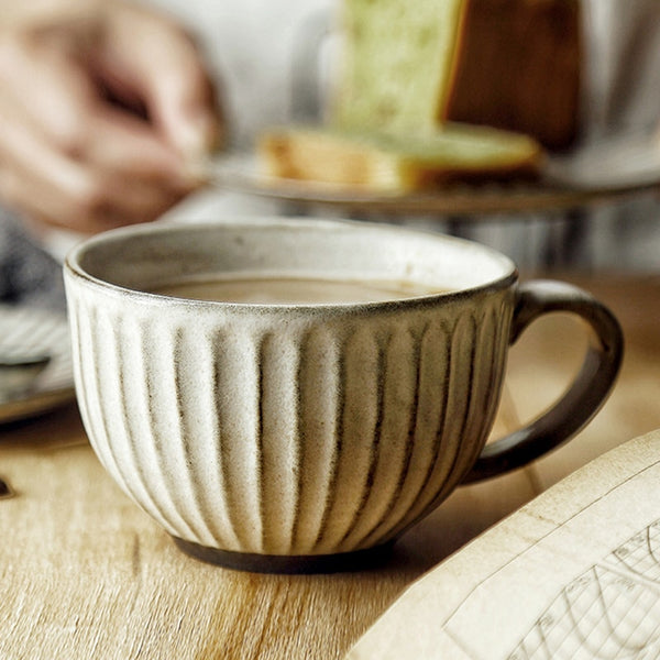 Retro Rough Pottery Ceramic Tea Cup