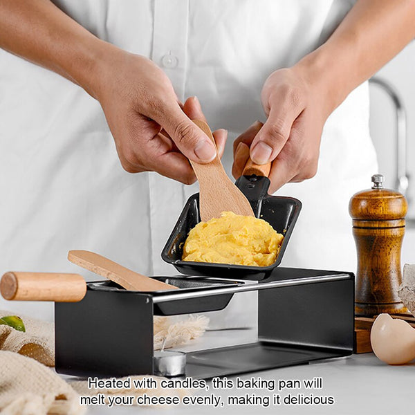 Cheese Baking Tray Stove Set Non-stick Stainless Steel