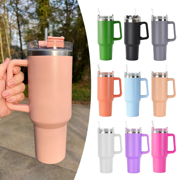 40oz Mug Insulated Tumbler With Handle