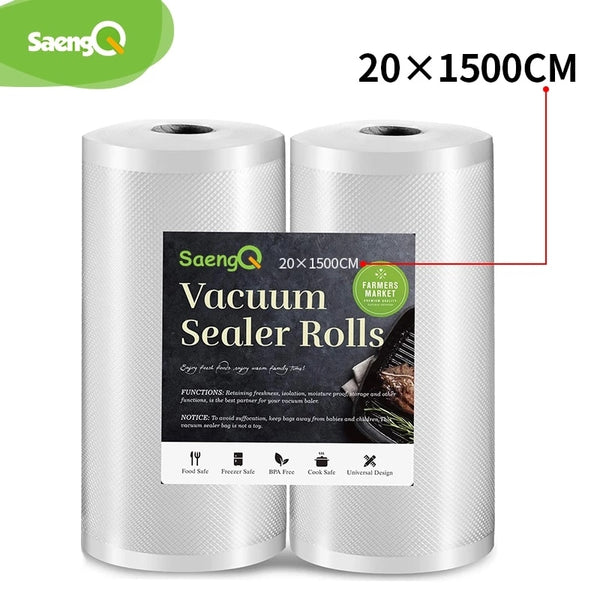 saengQ Kitchen Food Vacuum Bag